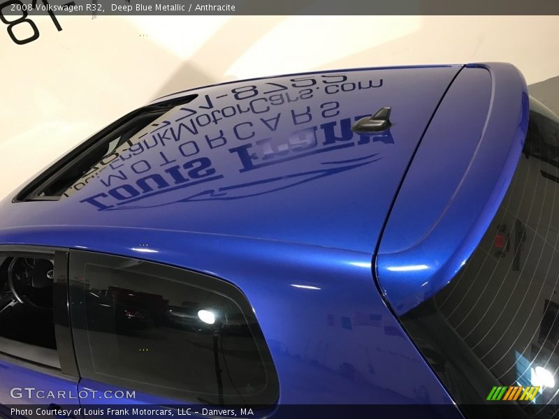 Deep Blue Metallic / Anthracite 2008 Volkswagen R32