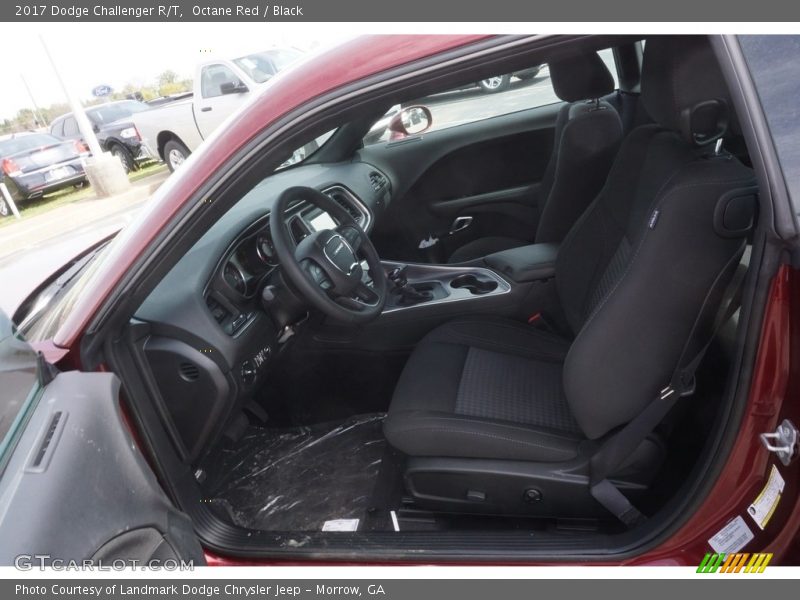 Octane Red / Black 2017 Dodge Challenger R/T