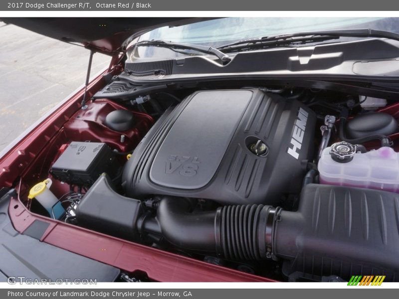 Octane Red / Black 2017 Dodge Challenger R/T