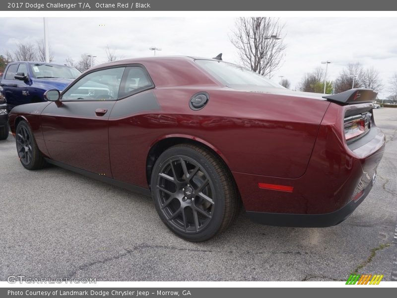 Octane Red / Black 2017 Dodge Challenger T/A