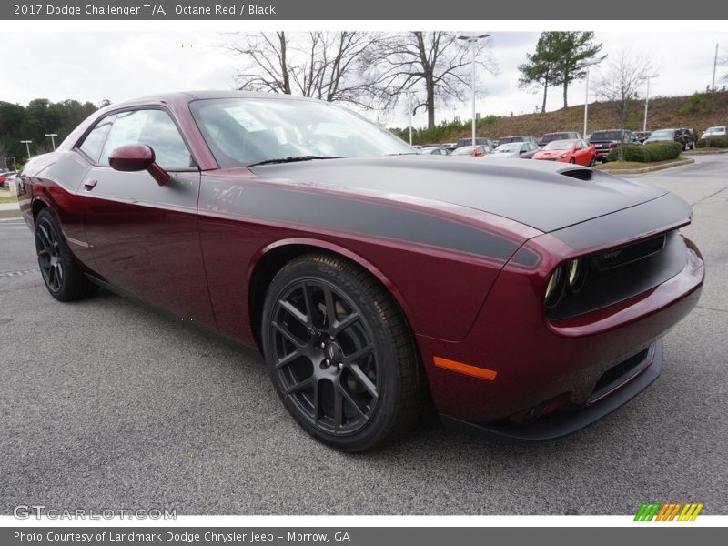 Octane Red / Black 2017 Dodge Challenger T/A