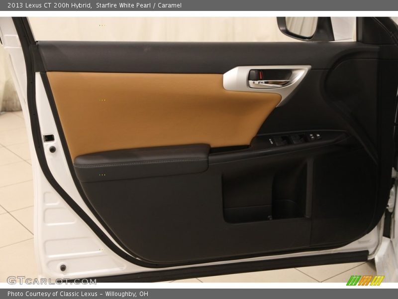 Starfire White Pearl / Caramel 2013 Lexus CT 200h Hybrid