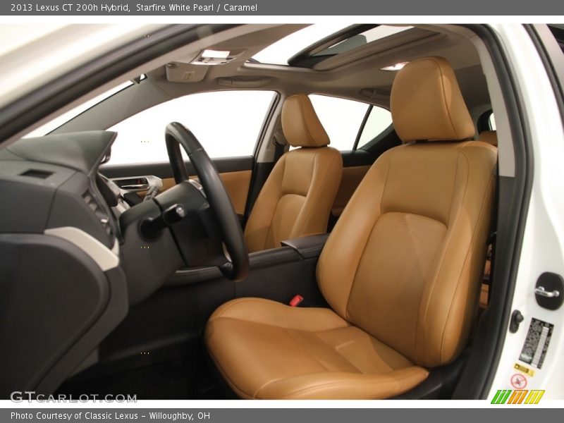 Starfire White Pearl / Caramel 2013 Lexus CT 200h Hybrid