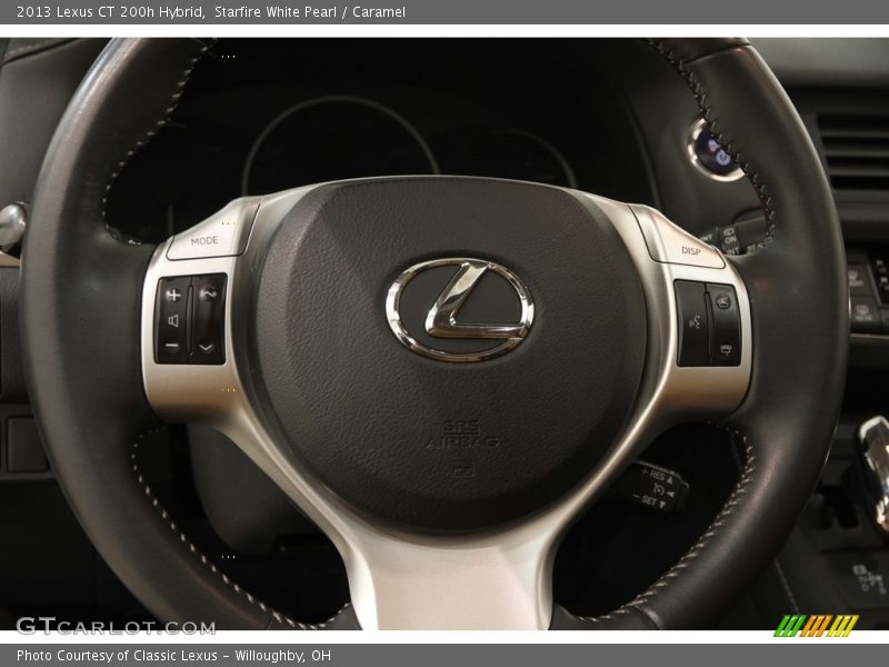 Starfire White Pearl / Caramel 2013 Lexus CT 200h Hybrid