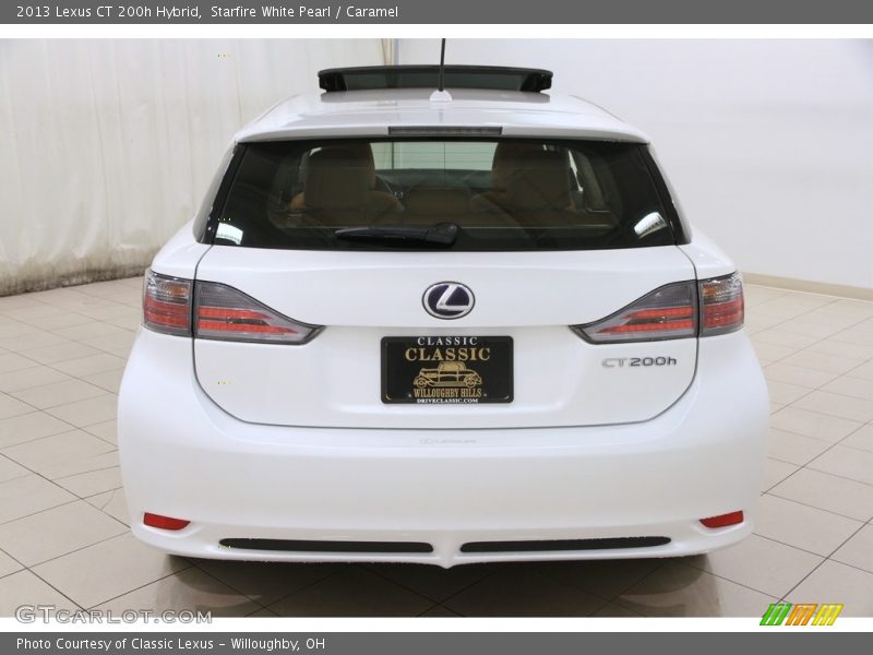 Starfire White Pearl / Caramel 2013 Lexus CT 200h Hybrid