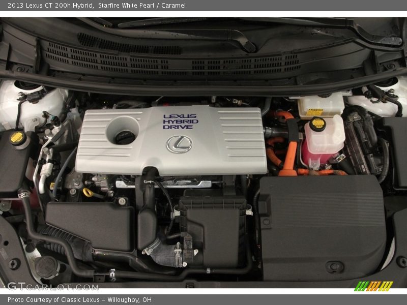 Starfire White Pearl / Caramel 2013 Lexus CT 200h Hybrid