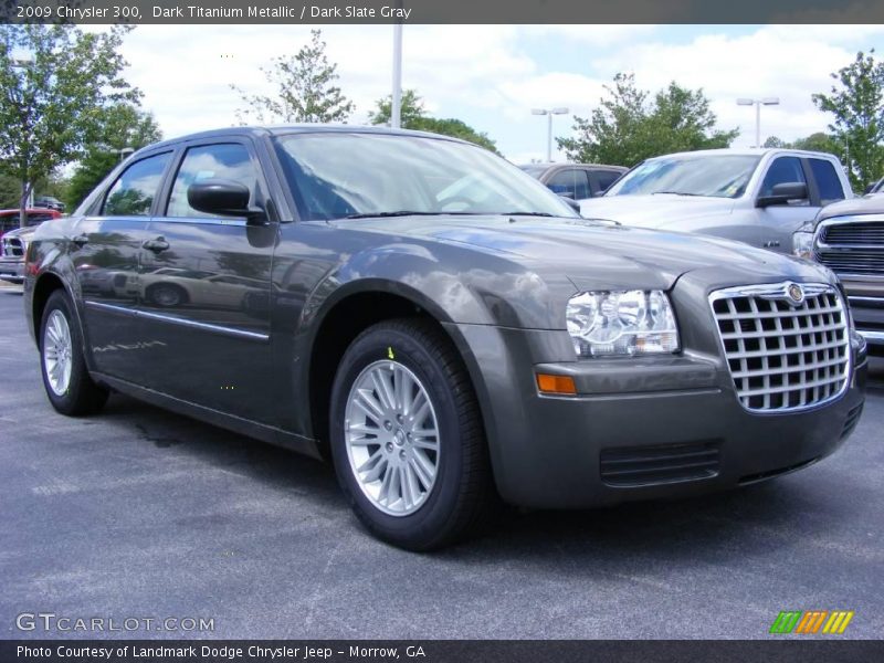Dark Titanium Metallic / Dark Slate Gray 2009 Chrysler 300