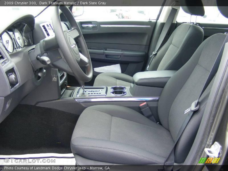 Dark Titanium Metallic / Dark Slate Gray 2009 Chrysler 300