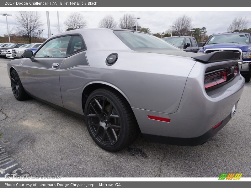 Billet Metallic / Black 2017 Dodge Challenger T/A