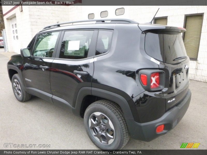 Black / Black 2017 Jeep Renegade Sport 4x4