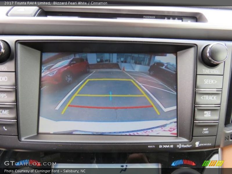 Blizzard Pearl White / Cinnamon 2017 Toyota RAV4 Limited