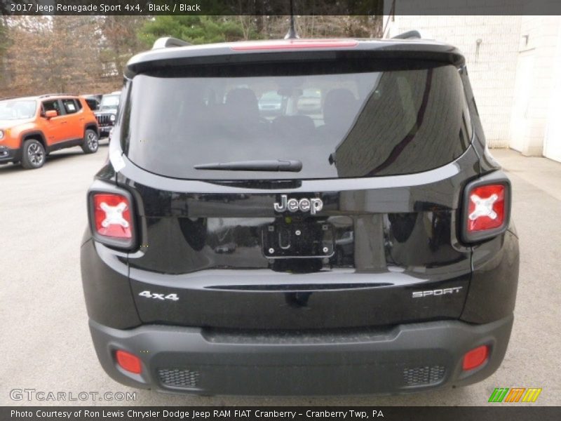 Black / Black 2017 Jeep Renegade Sport 4x4