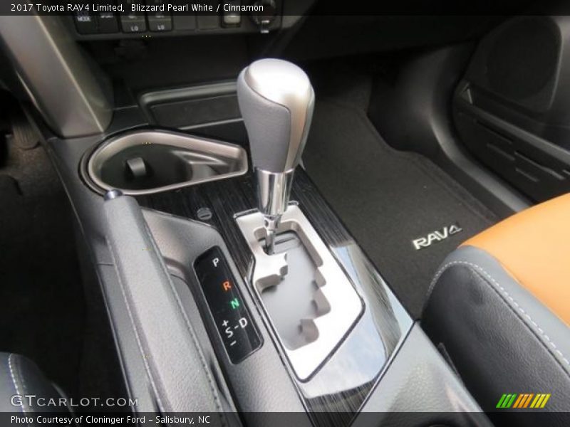 Blizzard Pearl White / Cinnamon 2017 Toyota RAV4 Limited