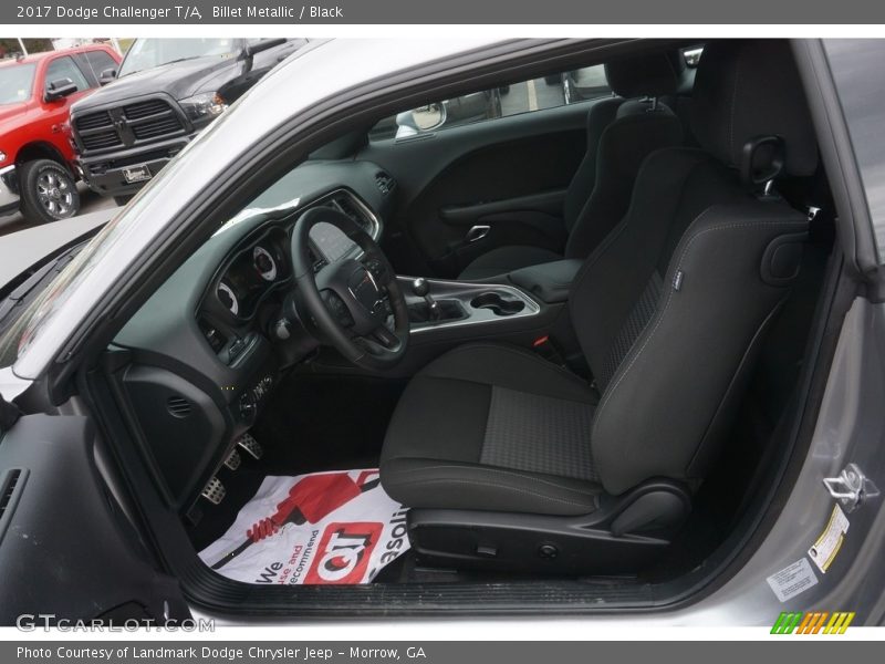 Billet Metallic / Black 2017 Dodge Challenger T/A