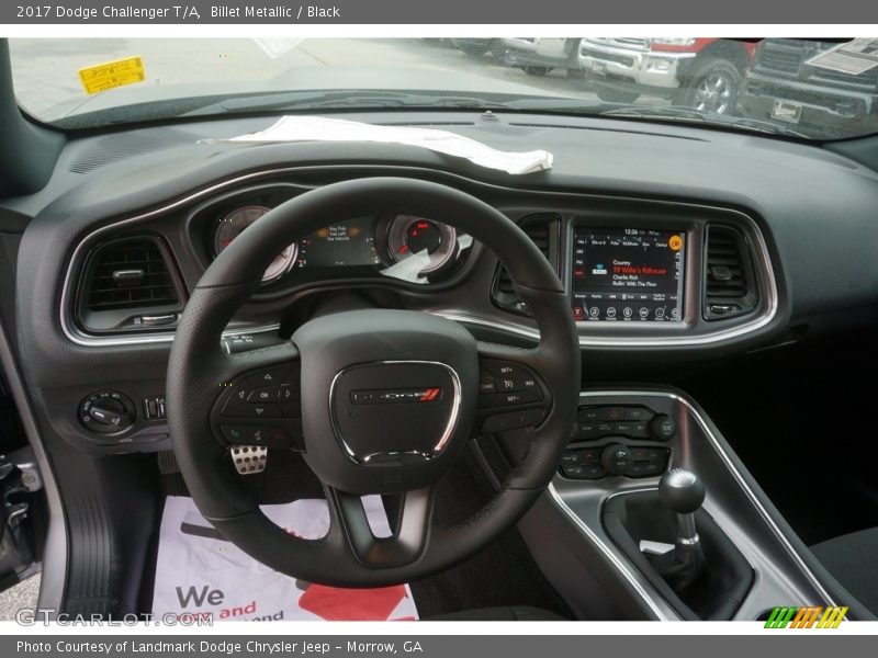 Billet Metallic / Black 2017 Dodge Challenger T/A