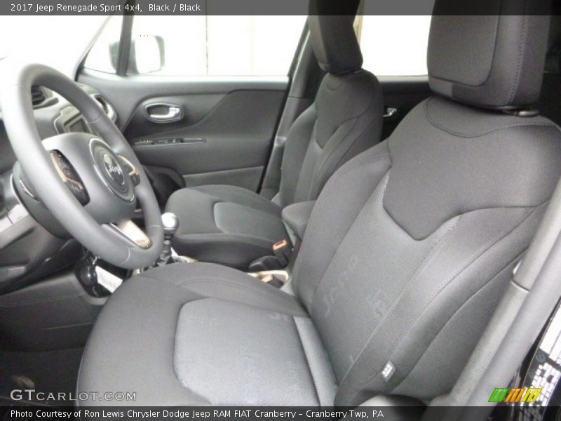 Black / Black 2017 Jeep Renegade Sport 4x4