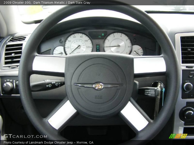 Dark Titanium Metallic / Dark Slate Gray 2009 Chrysler 300