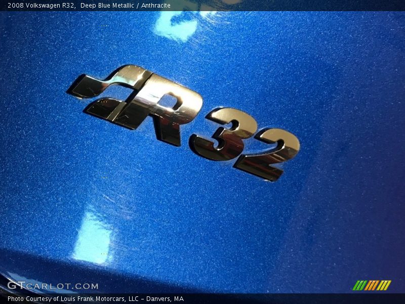 Deep Blue Metallic / Anthracite 2008 Volkswagen R32