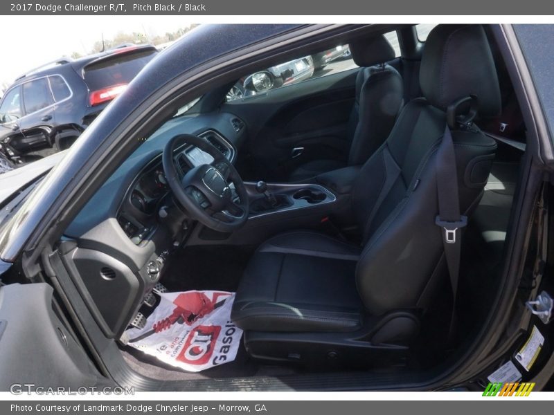 Pitch Black / Black 2017 Dodge Challenger R/T