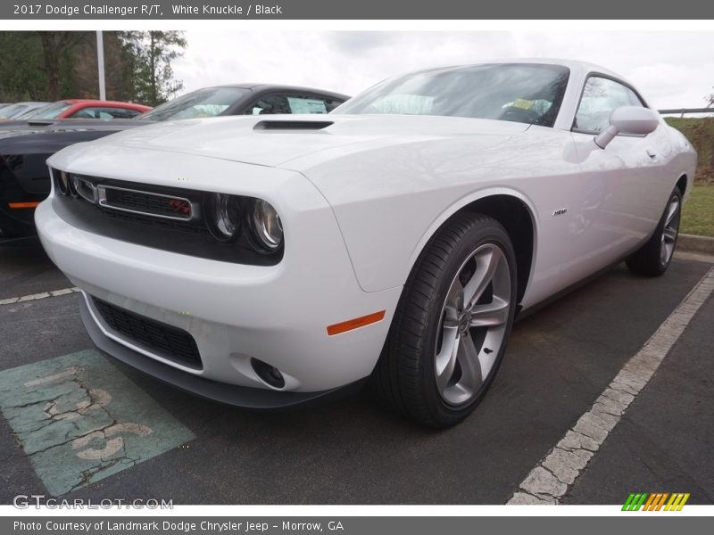 White Knuckle / Black 2017 Dodge Challenger R/T