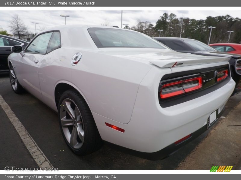 White Knuckle / Black 2017 Dodge Challenger R/T