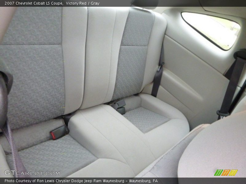 Victory Red / Gray 2007 Chevrolet Cobalt LS Coupe