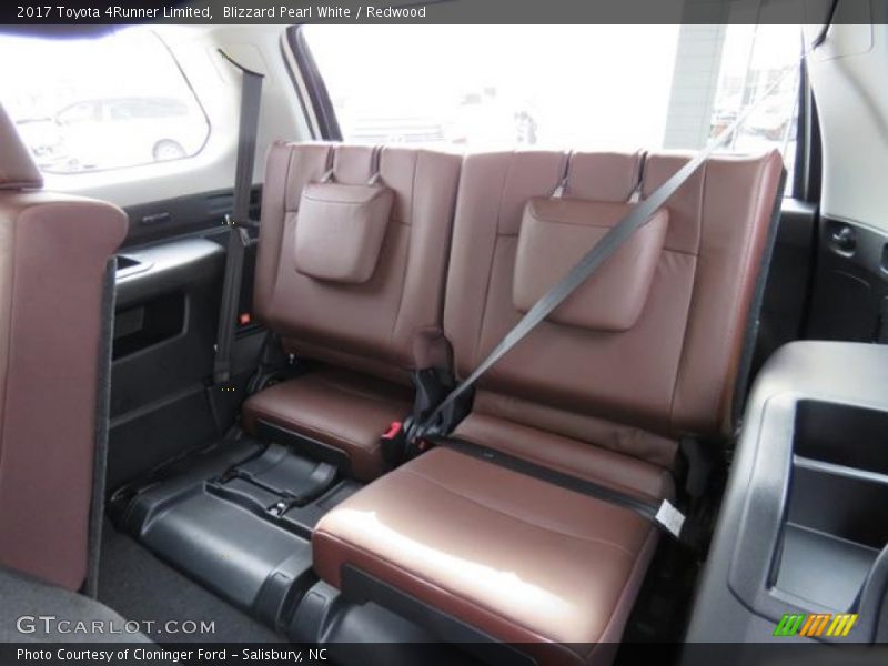 Rear Seat of 2017 4Runner Limited