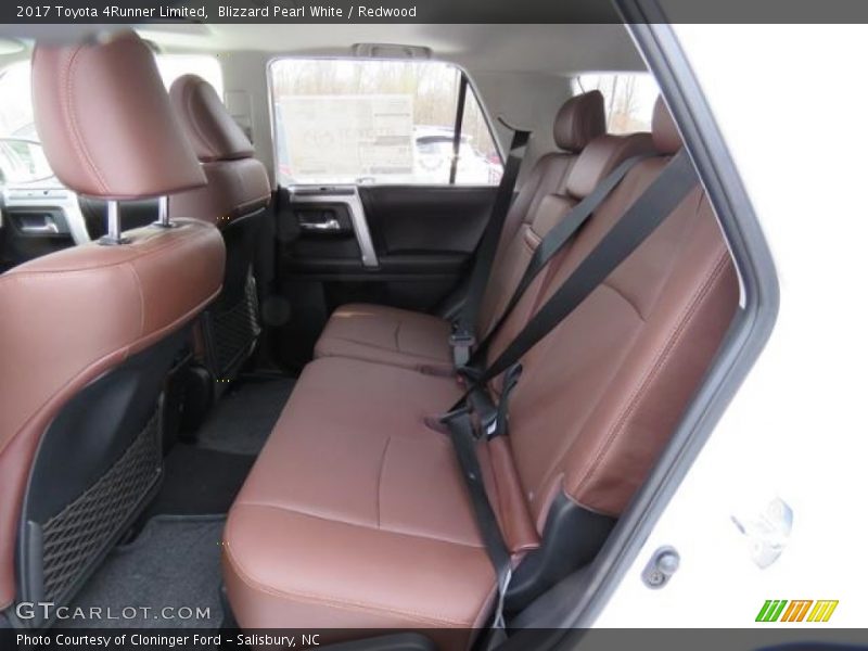 Rear Seat of 2017 4Runner Limited