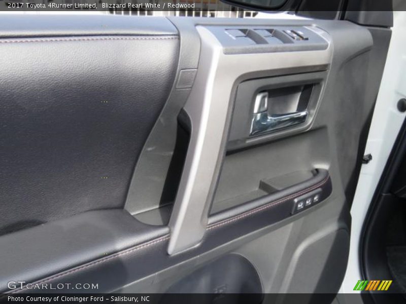 Blizzard Pearl White / Redwood 2017 Toyota 4Runner Limited