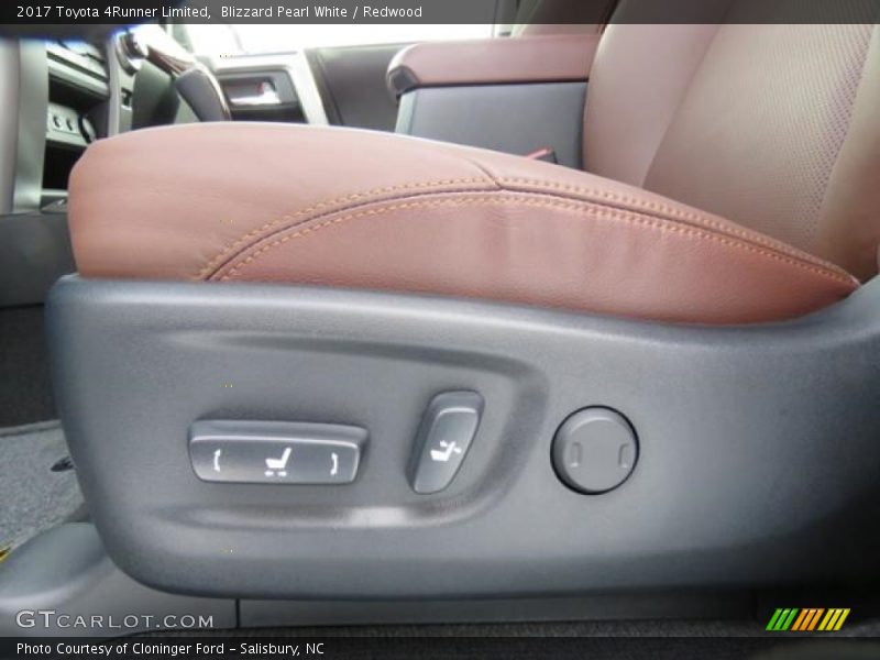 Front Seat of 2017 4Runner Limited