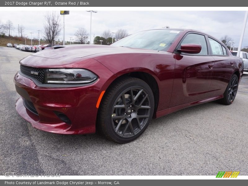 Octane Red / Black 2017 Dodge Charger R/T