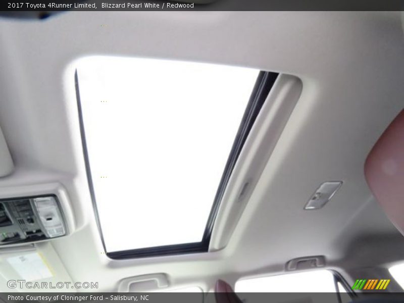 Blizzard Pearl White / Redwood 2017 Toyota 4Runner Limited