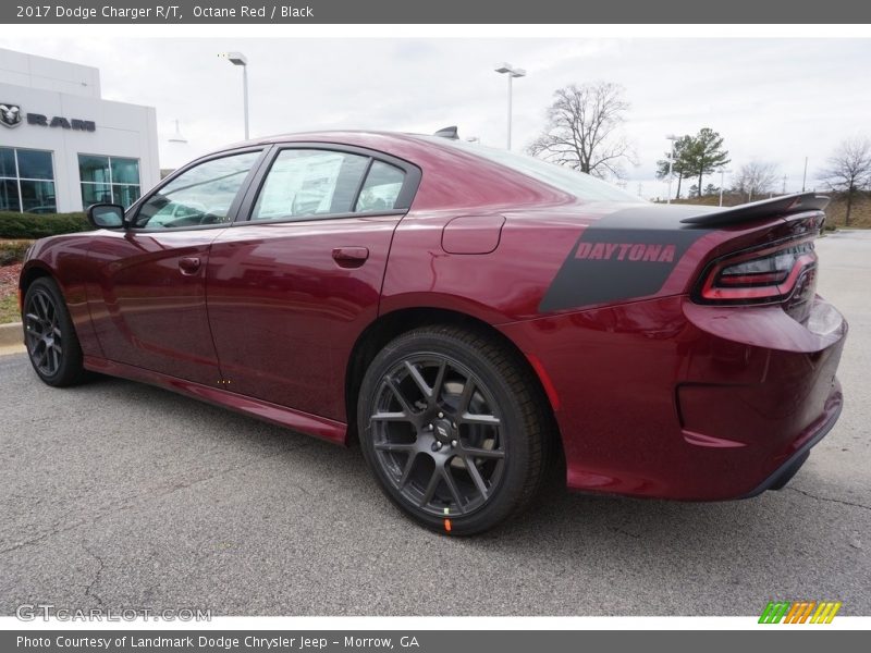 Octane Red / Black 2017 Dodge Charger R/T