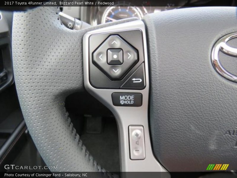 Controls of 2017 4Runner Limited