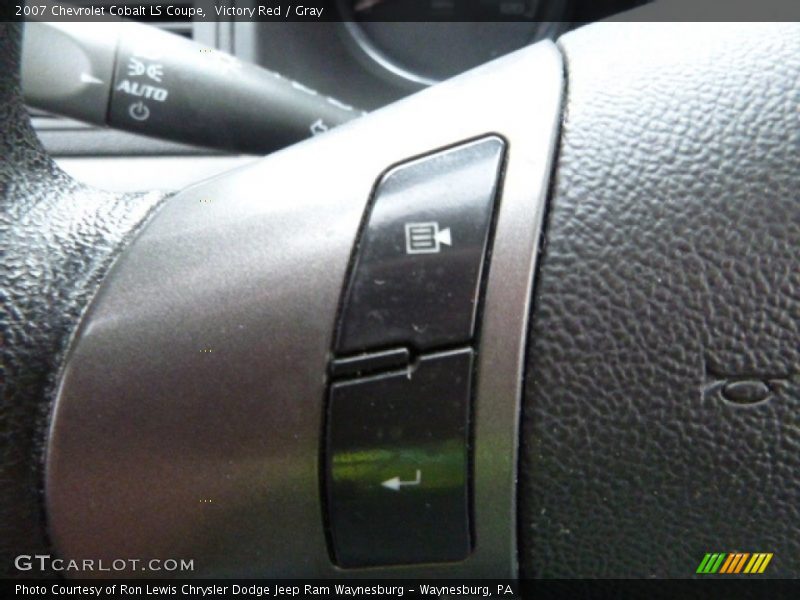 Victory Red / Gray 2007 Chevrolet Cobalt LS Coupe