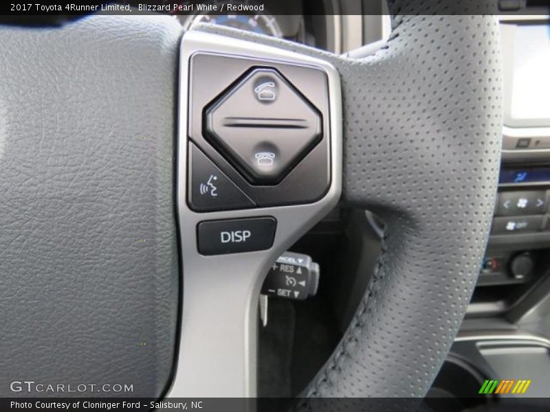 Controls of 2017 4Runner Limited