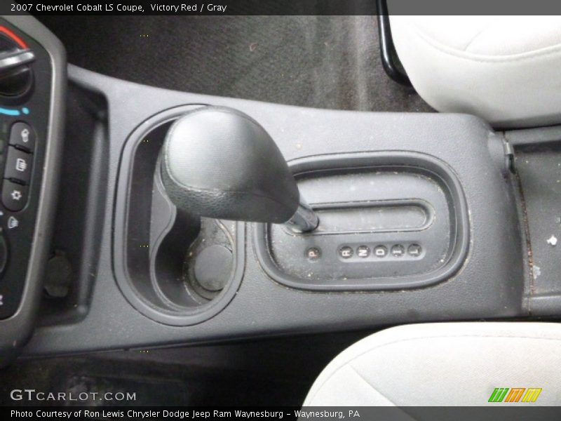 Victory Red / Gray 2007 Chevrolet Cobalt LS Coupe