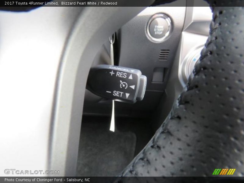 Blizzard Pearl White / Redwood 2017 Toyota 4Runner Limited