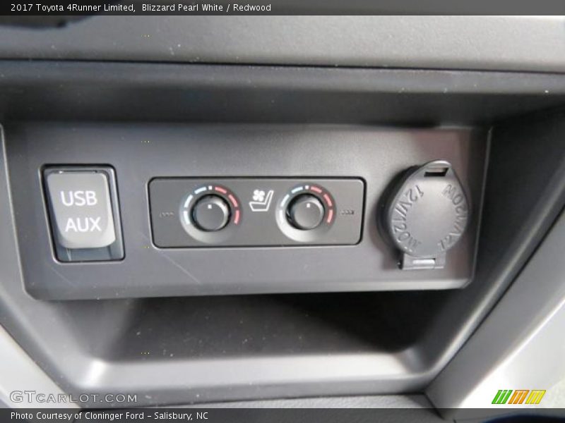 Blizzard Pearl White / Redwood 2017 Toyota 4Runner Limited