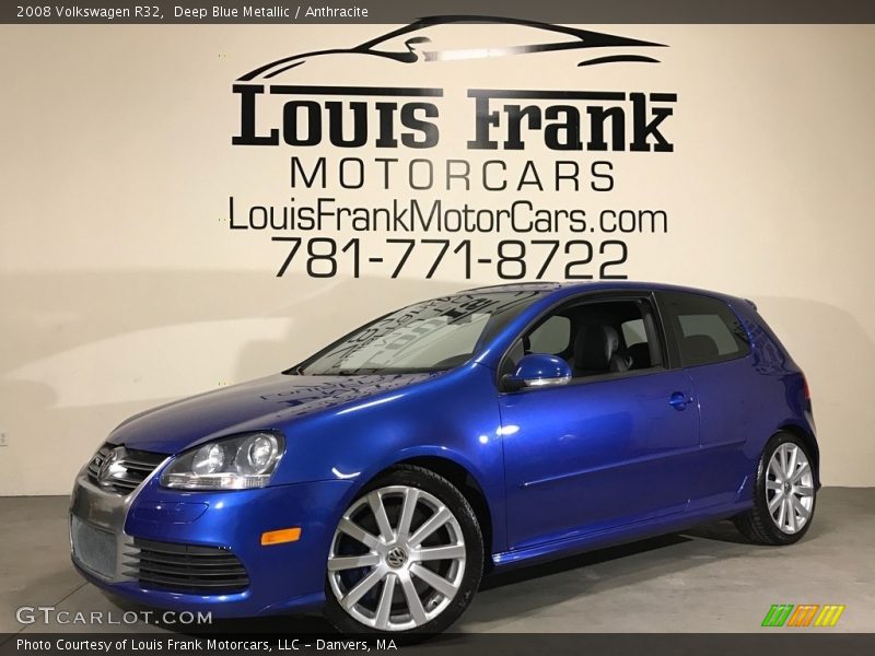 Deep Blue Metallic / Anthracite 2008 Volkswagen R32