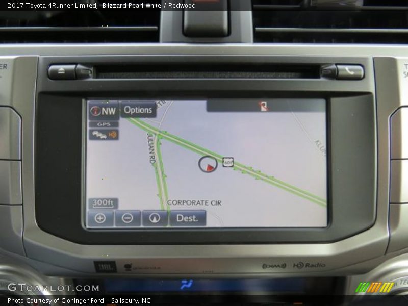 Blizzard Pearl White / Redwood 2017 Toyota 4Runner Limited