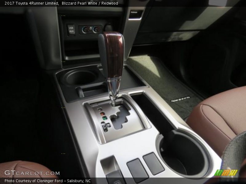 Blizzard Pearl White / Redwood 2017 Toyota 4Runner Limited