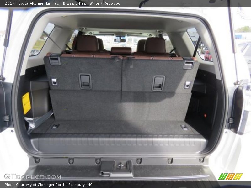 Blizzard Pearl White / Redwood 2017 Toyota 4Runner Limited