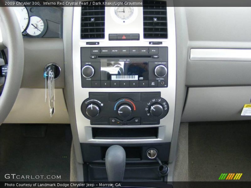 Inferno Red Crystal Pearl / Dark Khaki/Light Graystone 2009 Chrysler 300