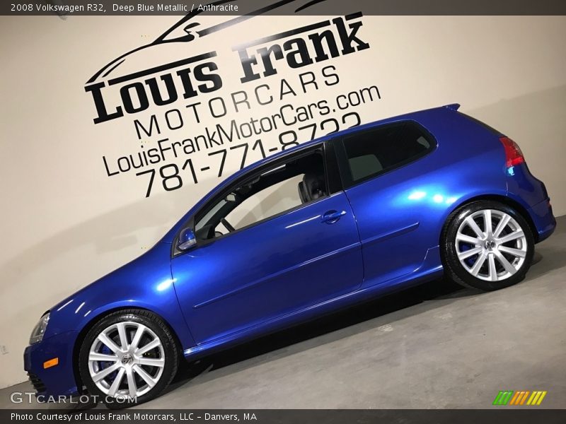 Deep Blue Metallic / Anthracite 2008 Volkswagen R32