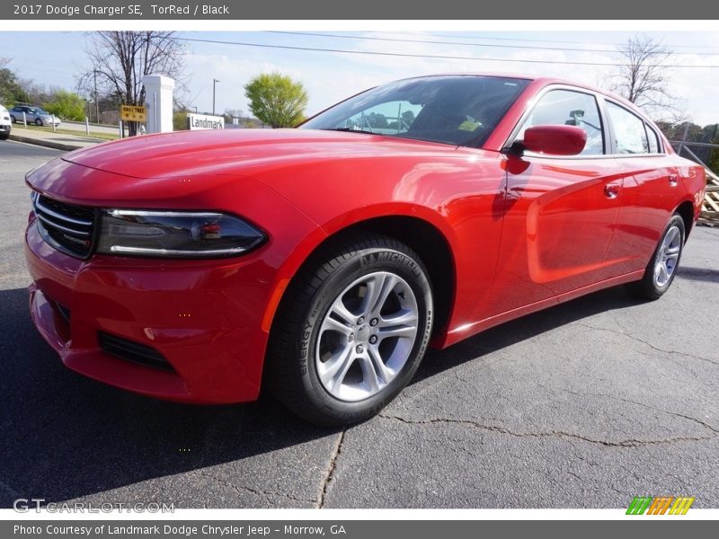 TorRed / Black 2017 Dodge Charger SE