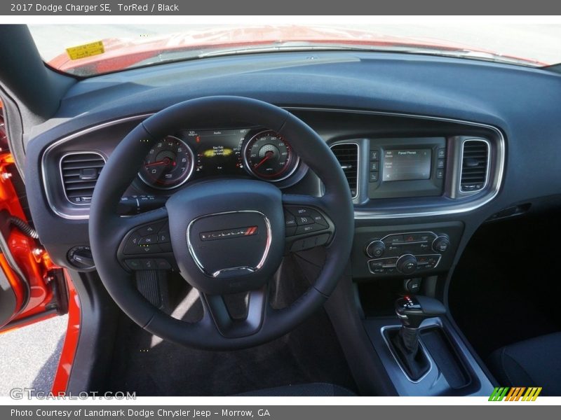 TorRed / Black 2017 Dodge Charger SE