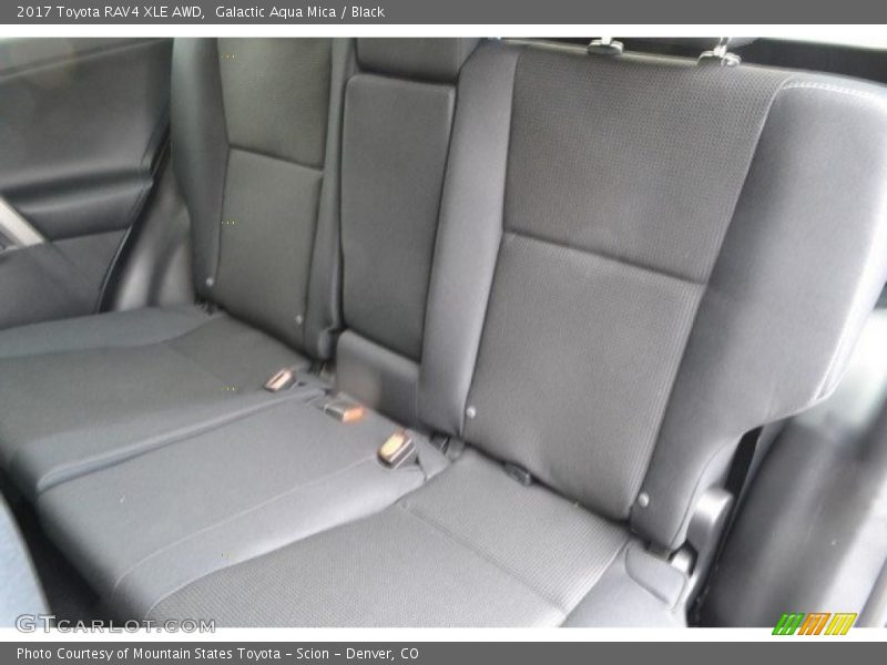 Galactic Aqua Mica / Black 2017 Toyota RAV4 XLE AWD