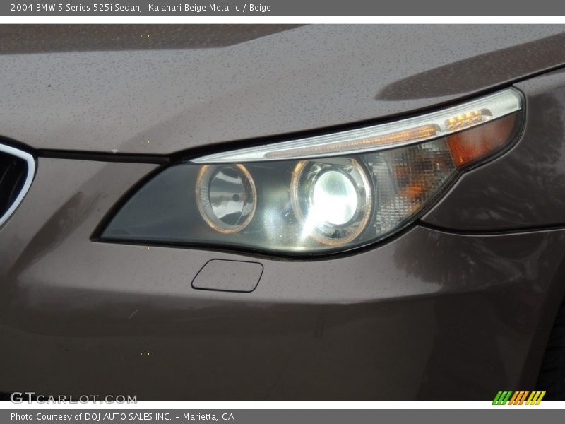 Kalahari Beige Metallic / Beige 2004 BMW 5 Series 525i Sedan