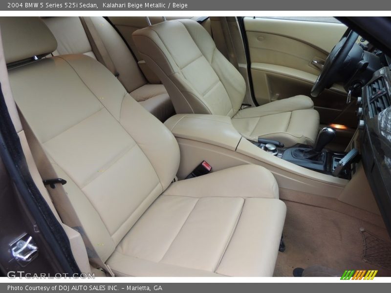 Kalahari Beige Metallic / Beige 2004 BMW 5 Series 525i Sedan